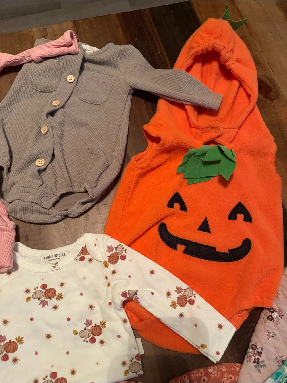 3-6 month baby girls fall clothes lot!